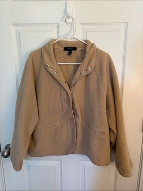 Forever 21 Camel Teddy Sherpa Jacket